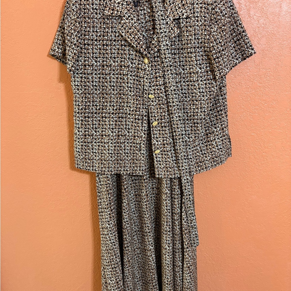 Elegant Tweed Women's Jumpsuit